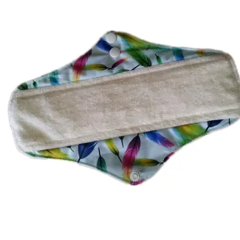 17*25cm Daugkartinio naudojimo Bambuko Higieninių Įklotų Reguliariai Srauto pagalvėlės Sveikatos higiene feminina Menstruacijų Audinys Pagalvėlės 100 vnt