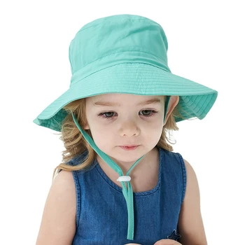 2022 Naujas Vasaros Baby Sun Skrybėlę Vaikų Lauko Kaklo, Ausų Padengti Anti UV Apsauga Paplūdimio Kepurės Berniukas, Mergaitė, Plaukimo Kepuraitės 0-3Years