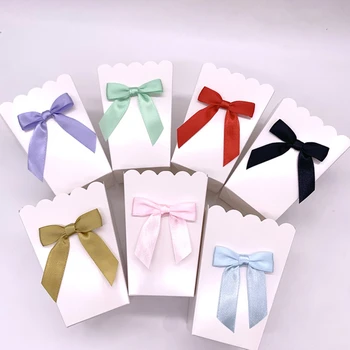 6 spalvų Mini Popieriaus Pūsti Dėžės su Laivapriekio Pop Džiaugtis Langelį Baby Shower Gimtadienio Gydyti Džiaugtis, Stalo Reikmenys