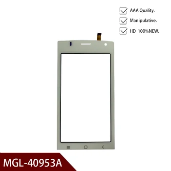 Aukštos Kokybės Originalus Baltas Jutiklinis Ekranas skaitmeninis keitiklis Kinijos MGL-40953A Touch Panel Stiklo Pakeitimas Nemokamas Pristatymas