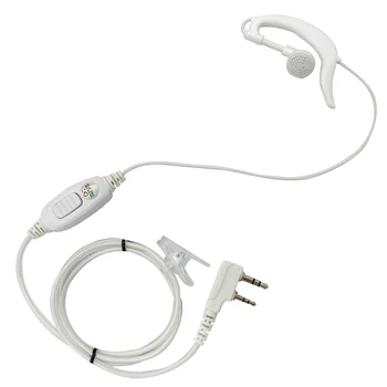 Balta G tipo ausinės domofonas ausinės Ovalo TR tinka naudoti baofeng BF-T3, BF-888S, BF-F8HP du būdu radijo imtuvai