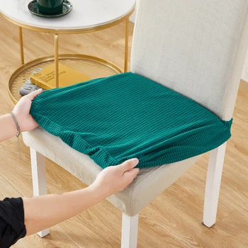 elastinga, kieta spausdinti sėdynės dangtelis, kėdės, užvalkalai už valgomojo kėdė raštas kėdė padengti storu ruožas kėdės apima