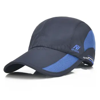 Lauko Bėgimo Sporto Skrybėlės Vasaros Vyrų Kvėpuojantis Beisbolo Kepuraitę Akių Bžūp Sporto Bžūp Quick Dry Skrybėlę