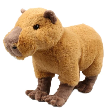 Modeliavimo Capybara Pliušinis Žaislas Kawaii Capybara Įdaryti Lėlė, Minkšta Capybara Gyvūnų Lėlės Vaikams Mergaitės Gimtadienio Dovana Žaislas